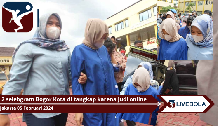 Dua Selebgram di Bogor Ditangkap Kasus Promosi Judi Online