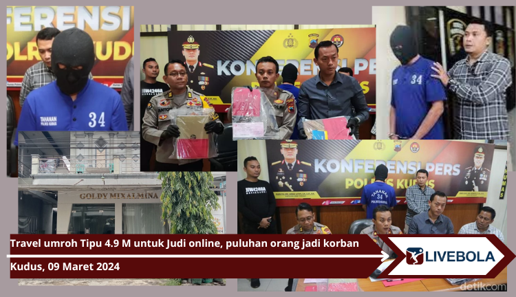 Pemilik Biro Umroh Goldy Mixalmina Tipu Rp 4,9 Miliar Jemaah untuk Judi Online